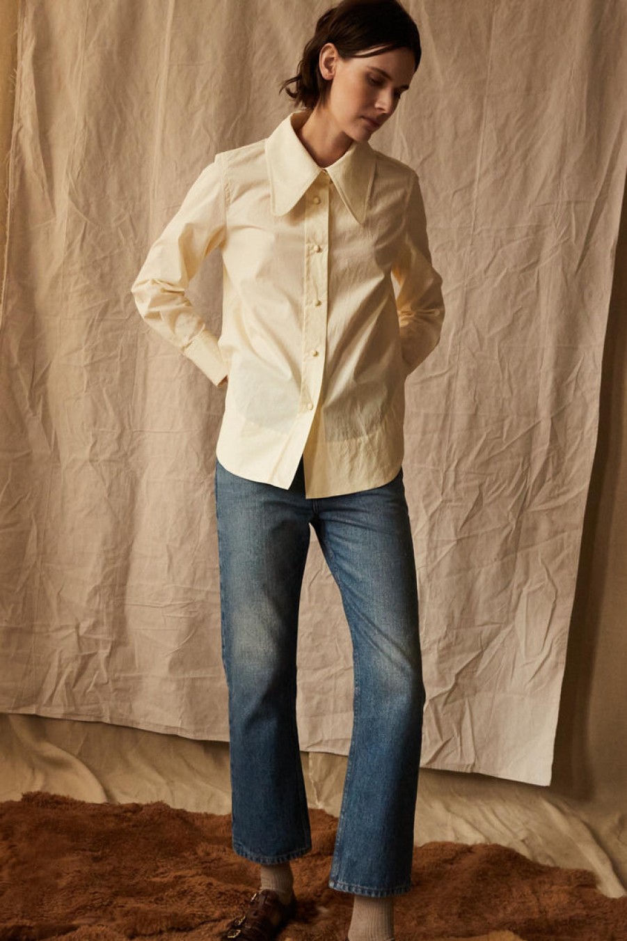 Clothing CARON CALLAHAN | Joni Jean | Washed 70S Denim