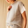 Clothing CARON CALLAHAN | Dana Vest | Grey Mohair