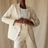 Clothing CARON CALLAHAN | Joshua Jacket | Cream Canvas