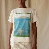 Clothing CARON CALLAHAN | Renata Tee | Cream Jersey