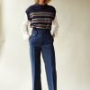 Clothing CARON CALLAHAN | Carisi Pant | Marine Tropical Wool