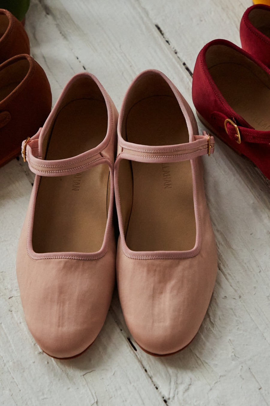 Footwear CARON CALLAHAN Ellie Mary Jane Ballet Pink Ilipncheap