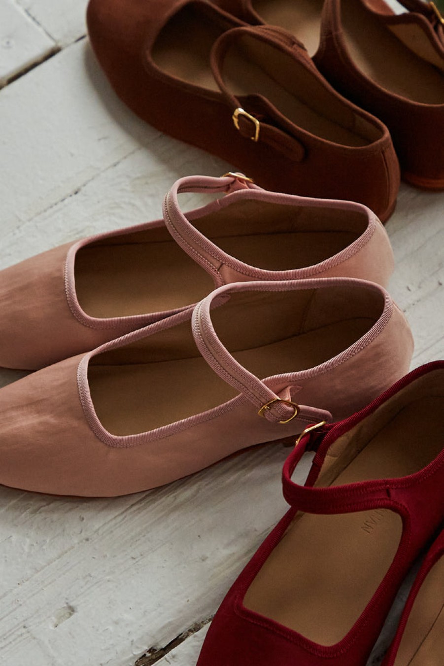 Footwear CARON CALLAHAN Ellie Mary Jane Ballet Pink Ilipncheap