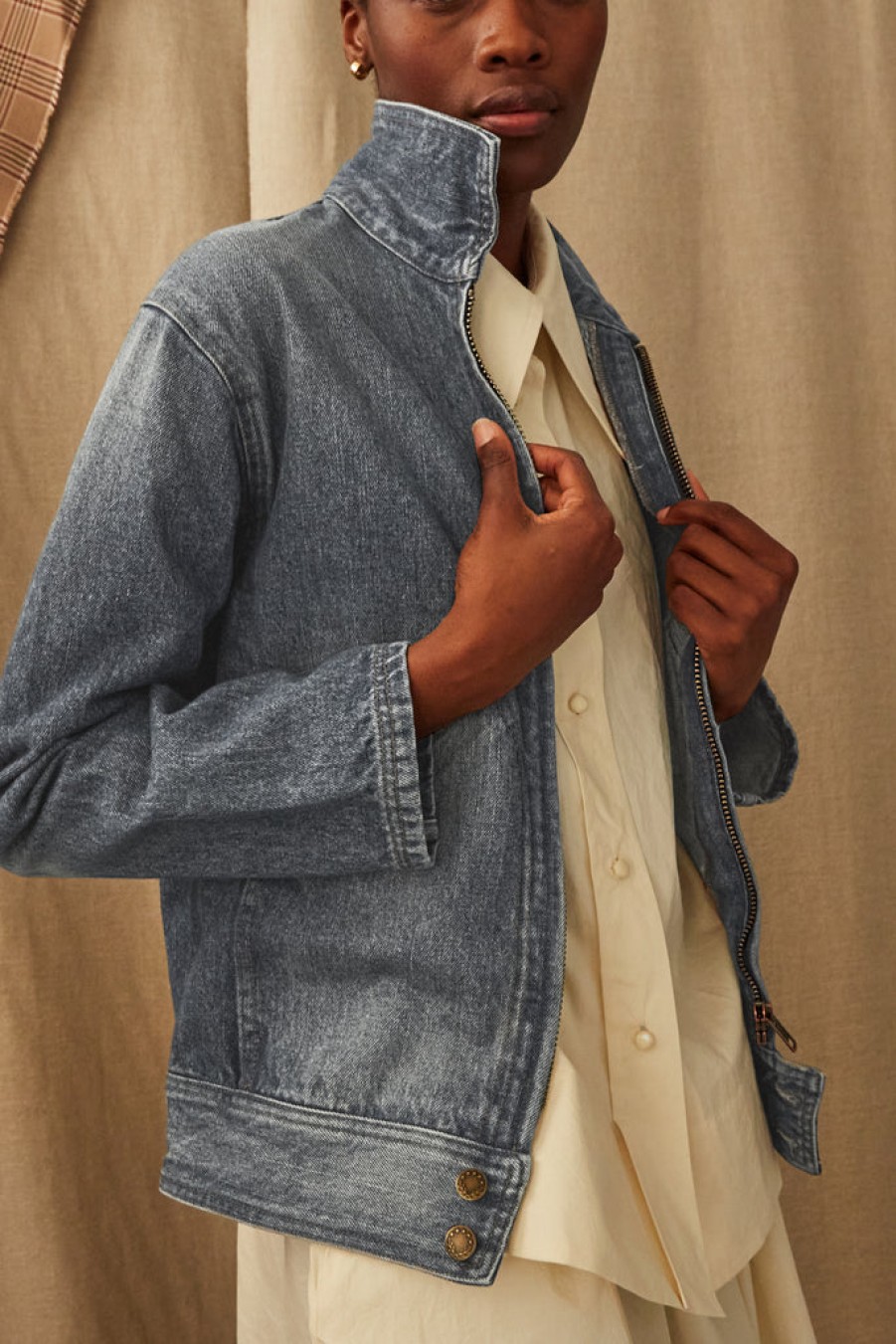 Clothing CARON CALLAHAN | Atticus Jacket | Washed 70S Denim